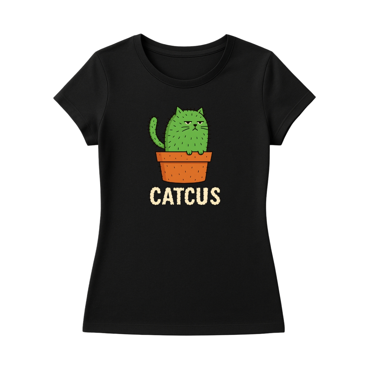 T-shirt damski Catcus T-shirt damski Catcus