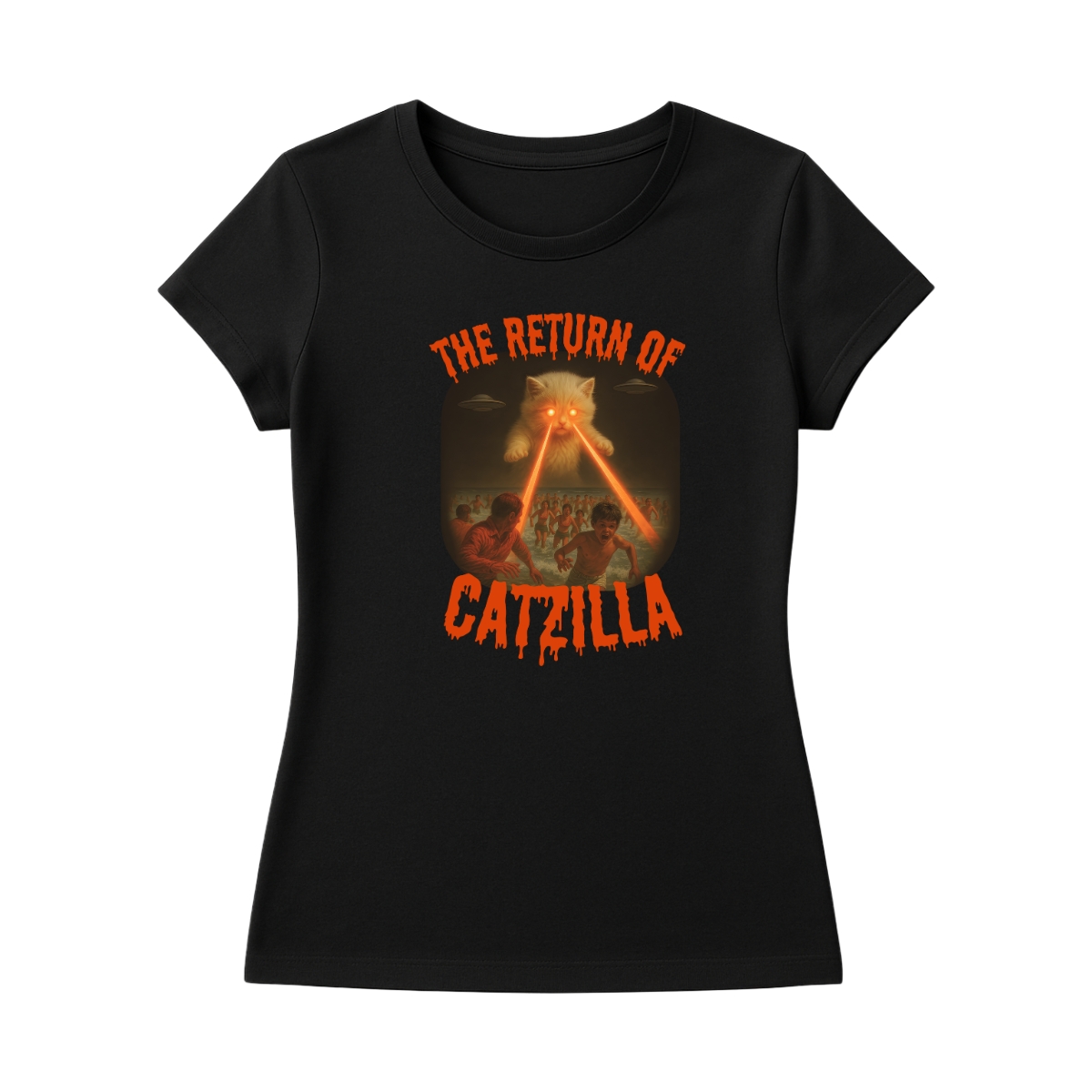 T-shirt damski Catzilla T-shirt damski Catzilla