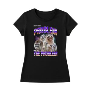 T-shirt damski Problem