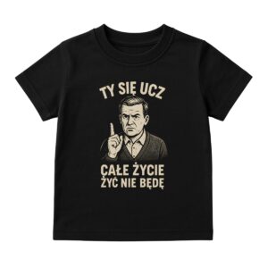 T-shirt męski Ucz Się