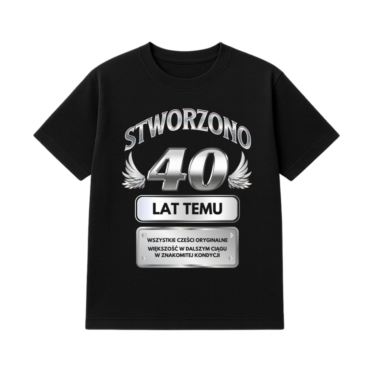 T-shirt męski 40 lat temu T-shirt męski 40 lat temu