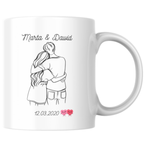 kubek personalizowany dla par